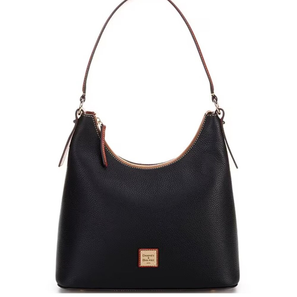 Dooney & Bourke Textured Pebble Grain Leather Hobo Bag